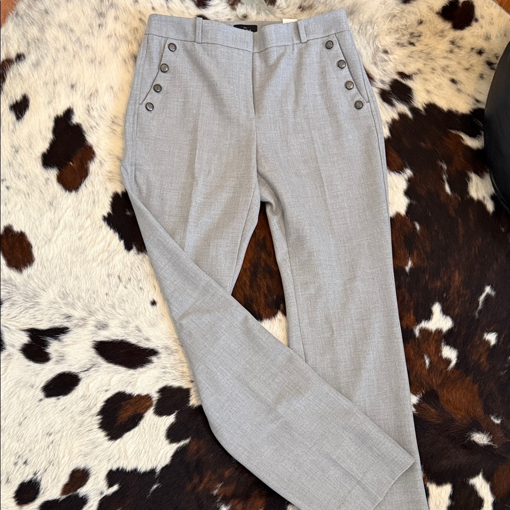 White House Black Market Gray Bootcut Pants